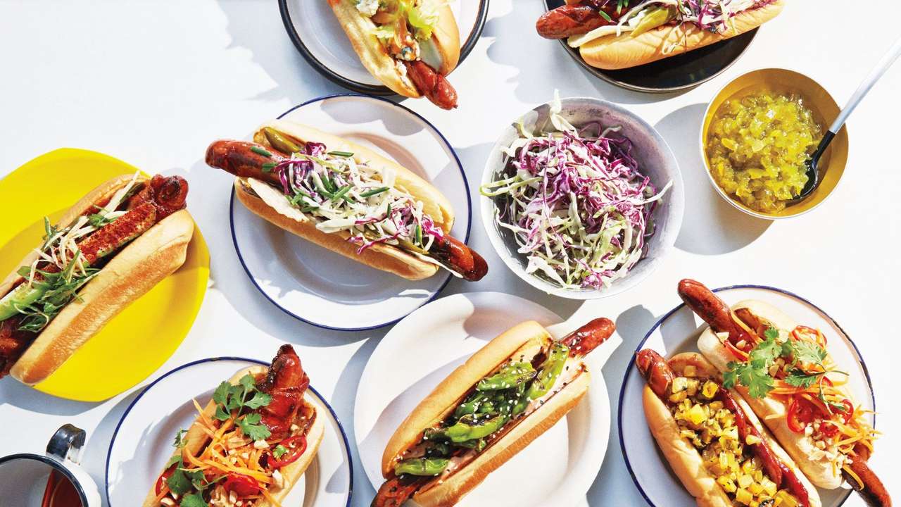 Hot-dogs fantaisie puzzle en ligne
