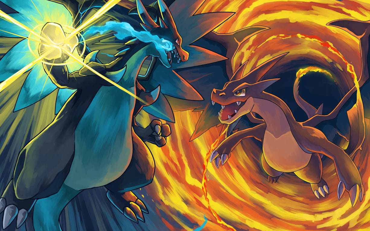 Pokémon Charizard x Charizard legpuzzel online