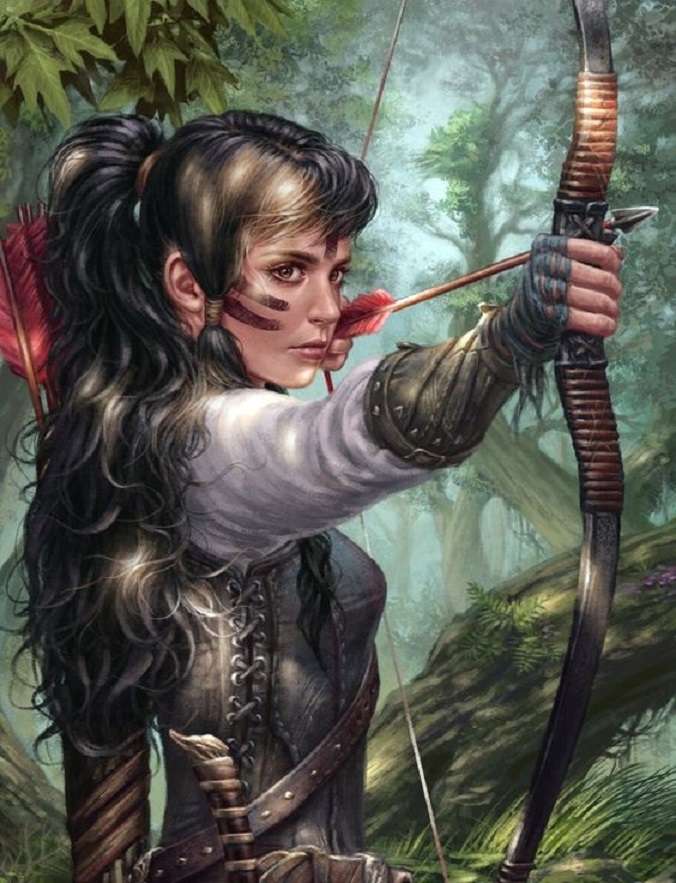 female archer online puzzle