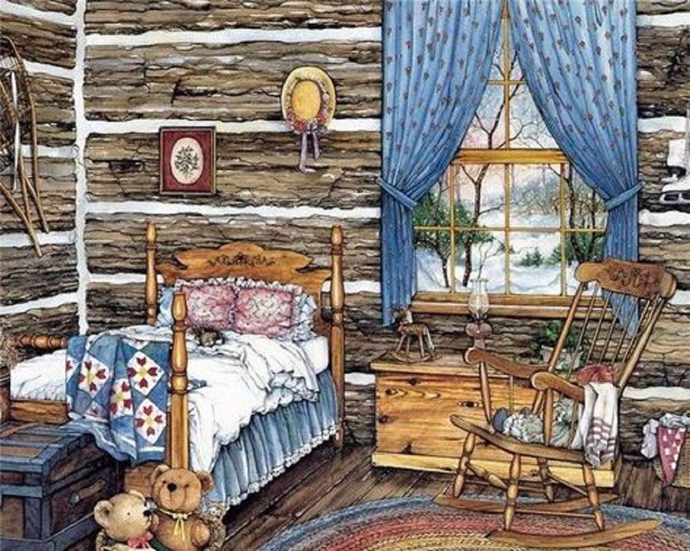 bedroom for girl jigsaw puzzle online