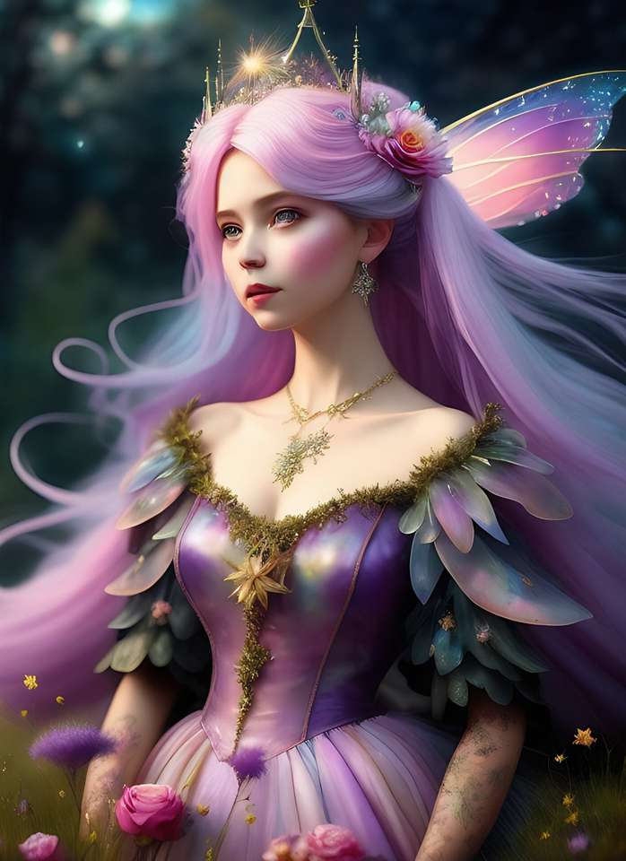 Gyönyörű hercegnő online puzzle