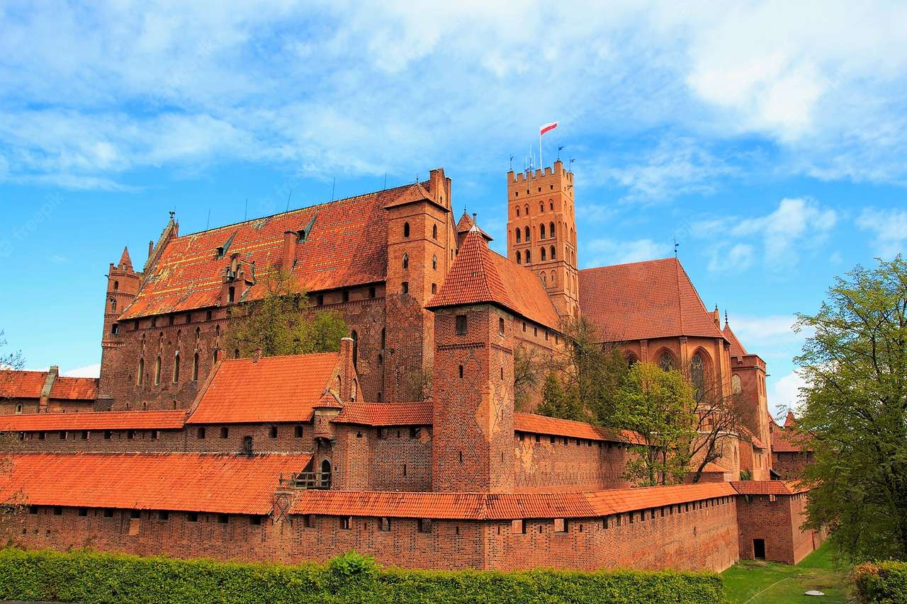 Malbork Palace-complex in Polen legpuzzel online