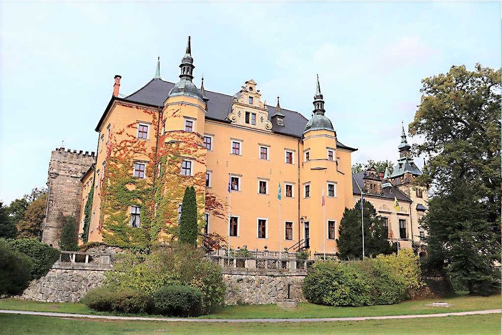 Stadt Görlitz in Polen Schloss Klitschdorf Puzzlespiel online