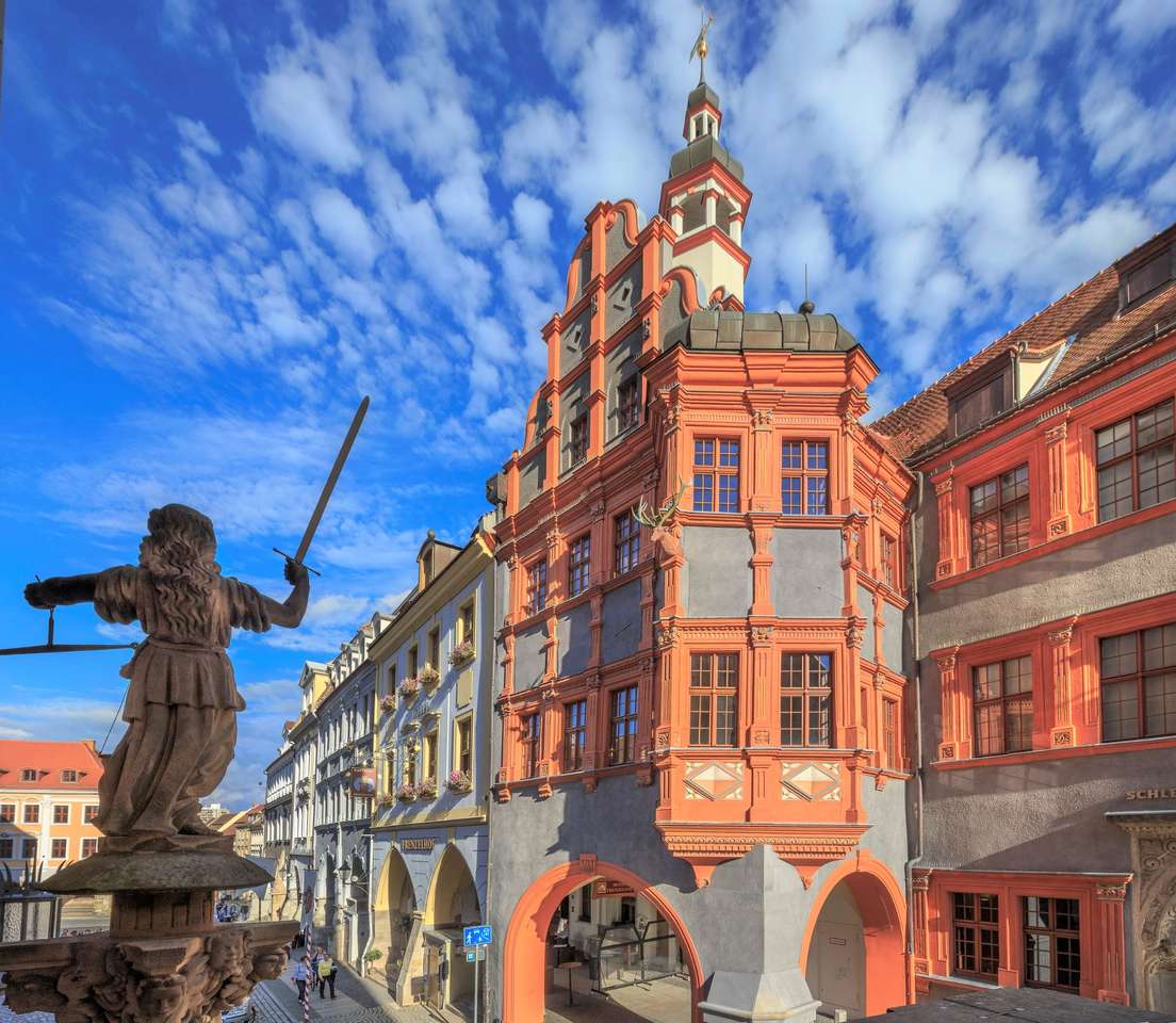 Staden Gorlitz i Polen pussel på nätet