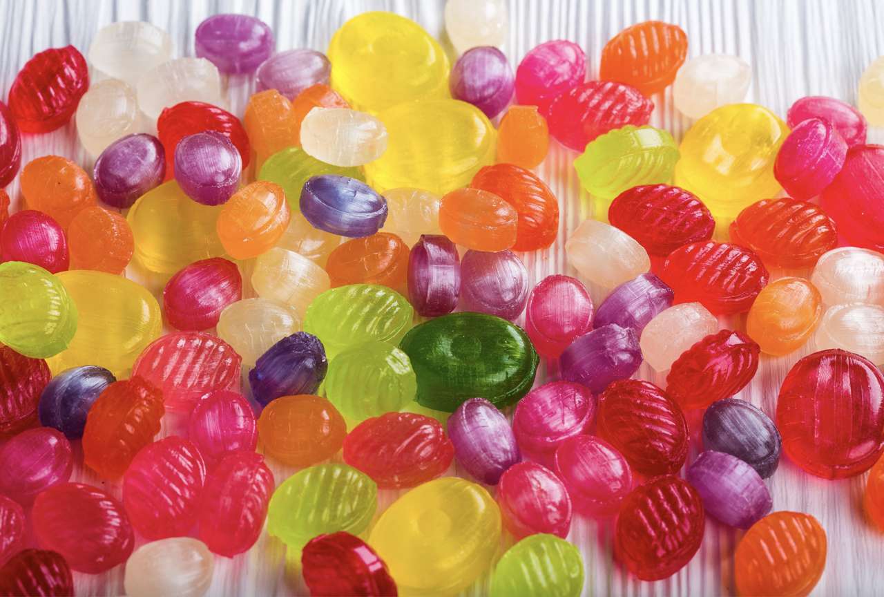 Caramelos de frutas con sabor a infancia rompecabezas en línea