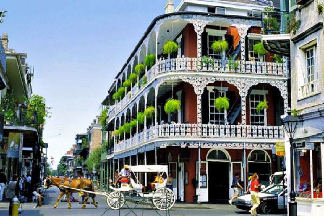 Bairro Francês - Nova Orleans - Louisiana - EUA quebra-cabeças online