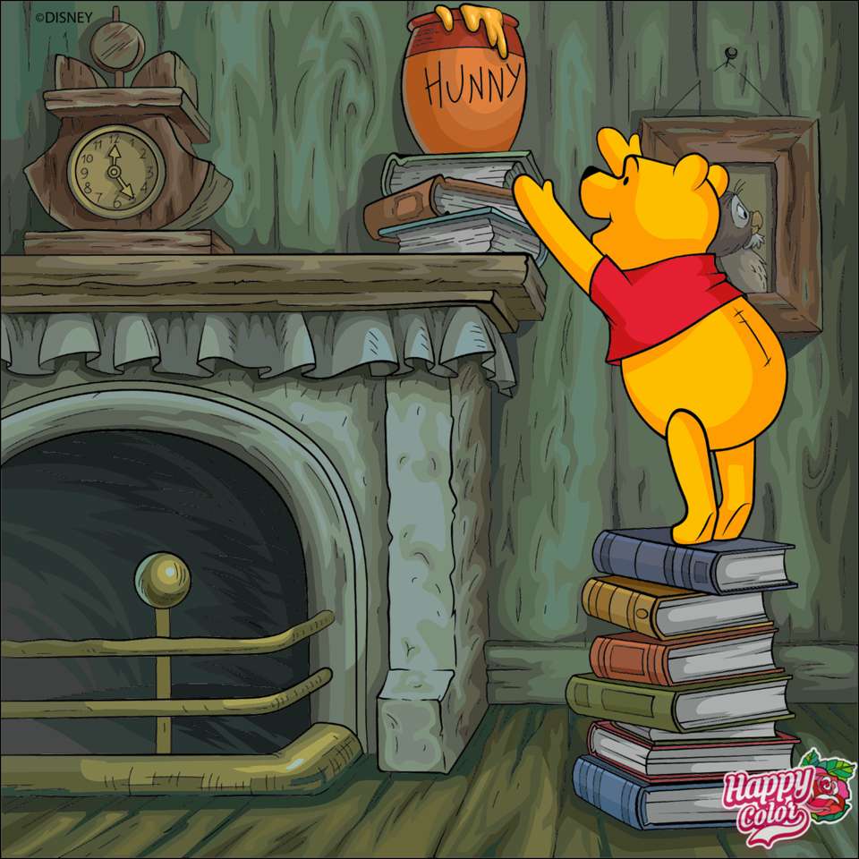 Winnie the Pooh pussel på nätet