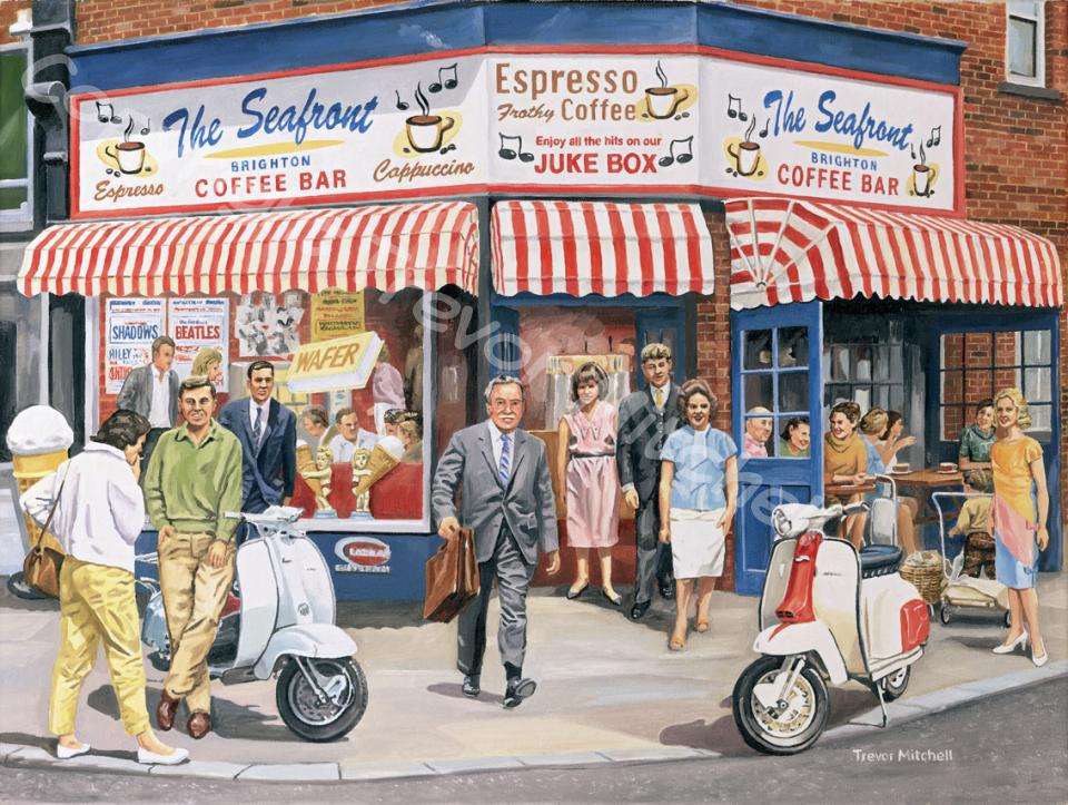 cafea Brighton jigsaw puzzle online