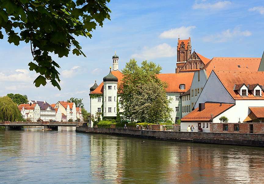 Landshut - la città bavarese di Jadwiga Jagiellonka puzzle online