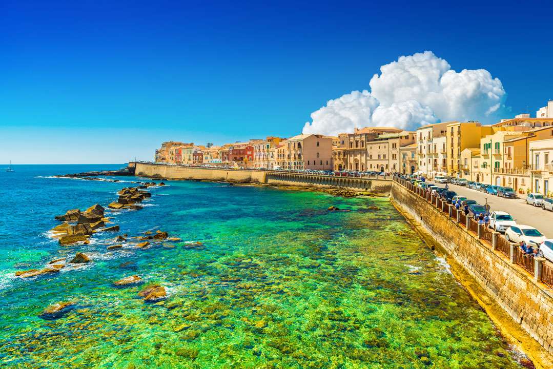 Syrakusy - Sicílie - Itálie online puzzle
