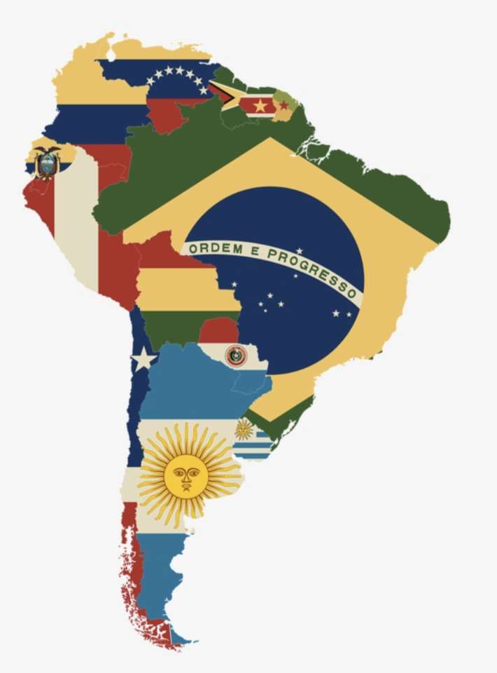 Südamerika Online-Puzzle