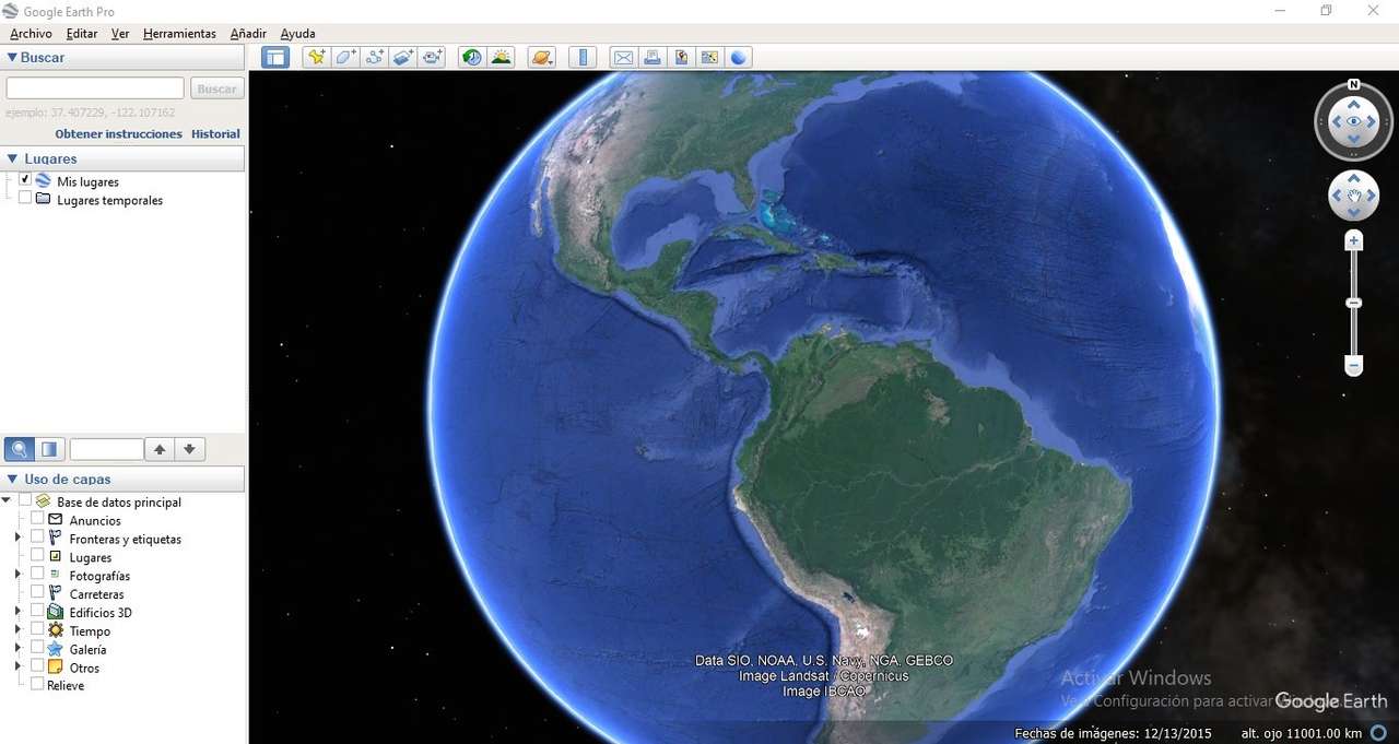 Google Earth Pro rompecabezas en línea