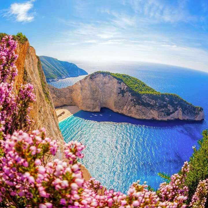 Закинтос - гръцки остров в Йонийско море онлайн пъзел