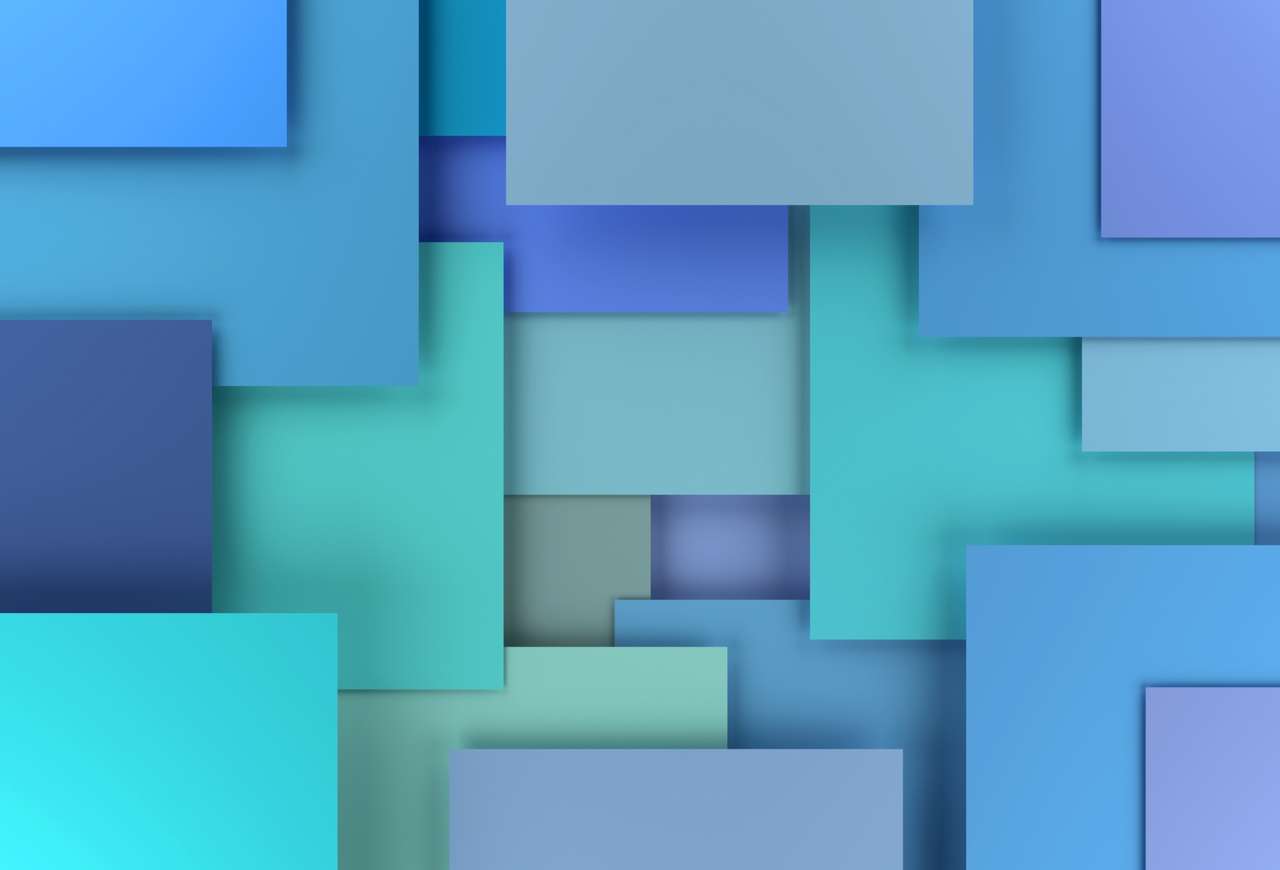 Figures géométriques abstraites puzzle en ligne