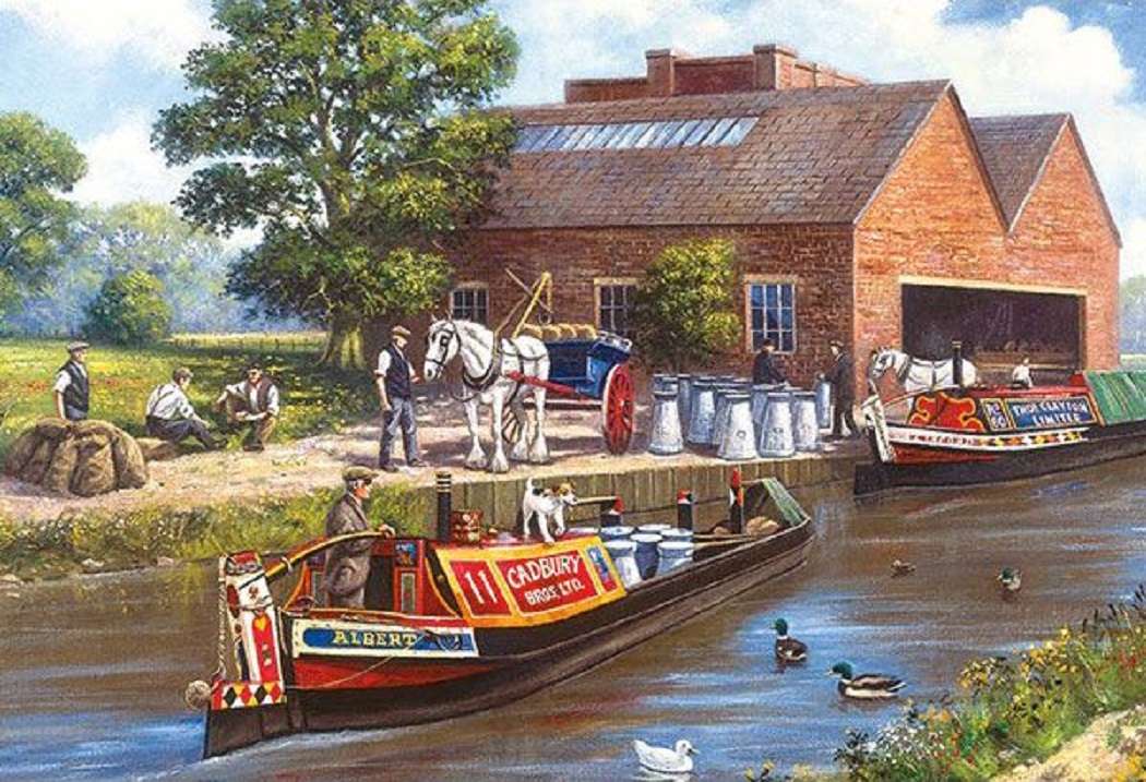 transport by water jigsaw puzzle online