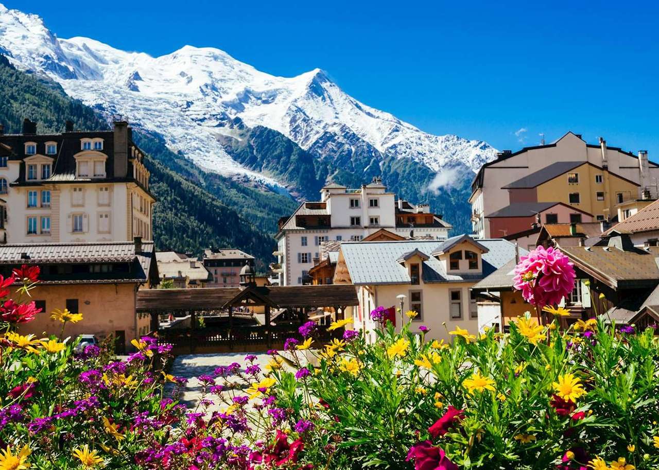 Franciaország - Francia Alpok online puzzle