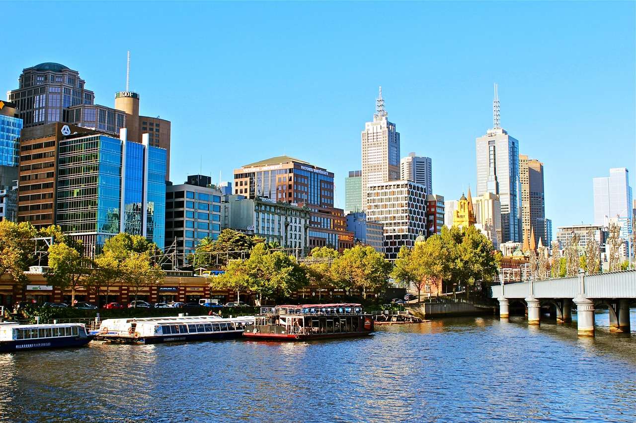 Australien Melbourne City Online-Puzzle