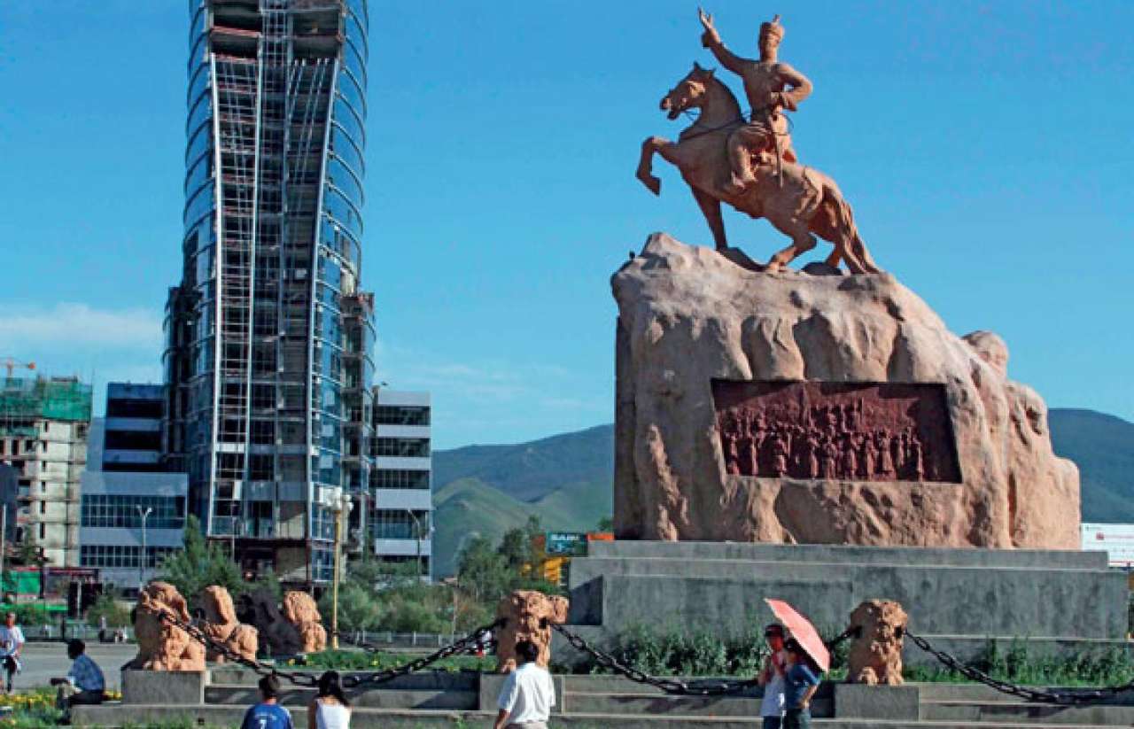 Mongolsko. skládačky online