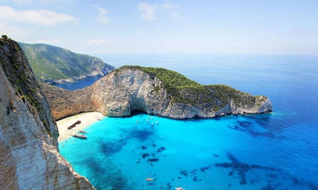 Греция - остров. пазл онлайн