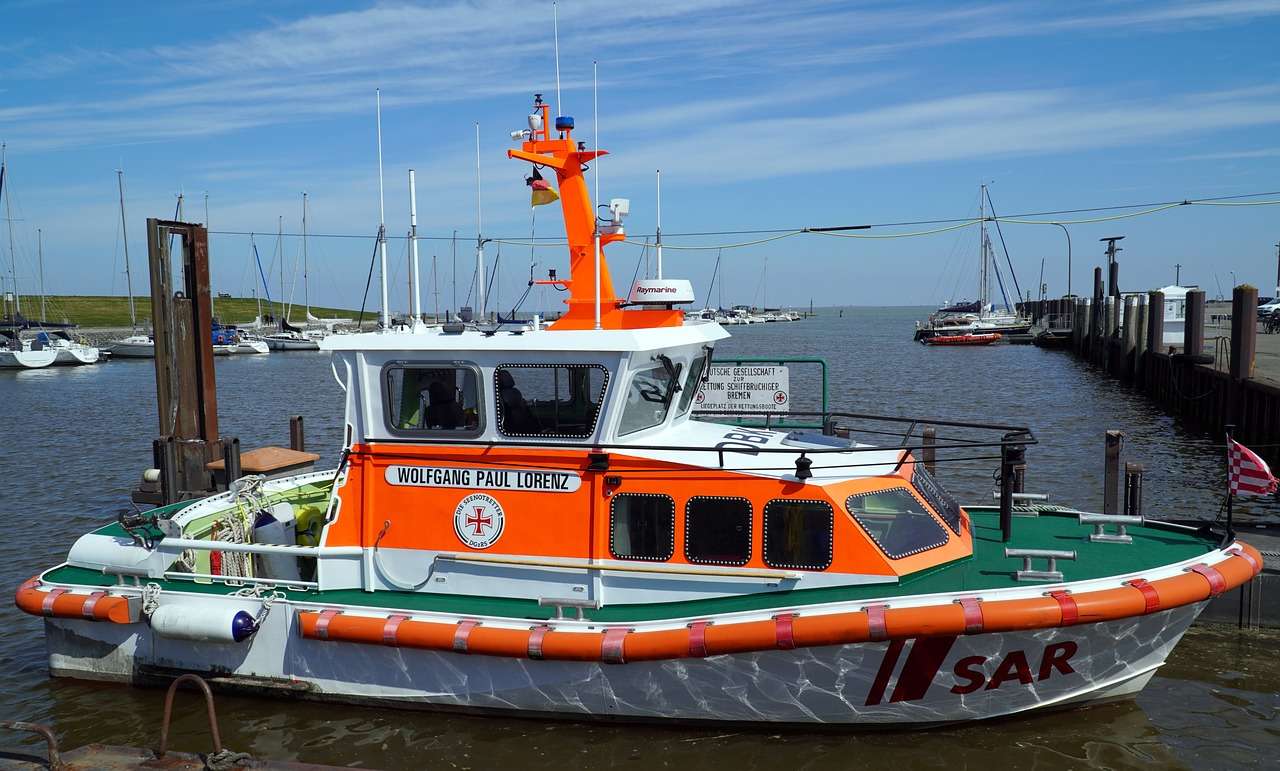 Пристанище за спасителни лодки онлайн пъзел
