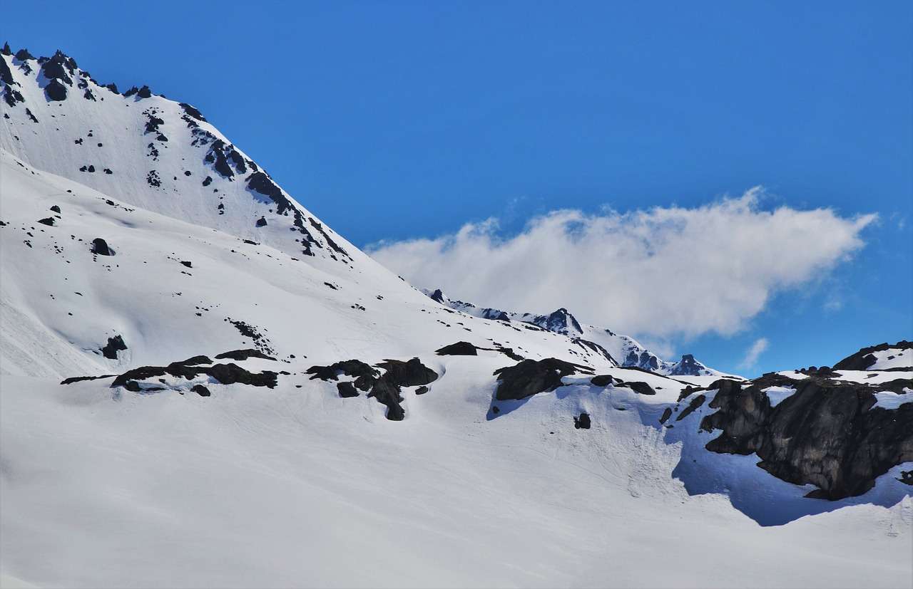 montañas nevadas de los alpes rompecabezas en línea