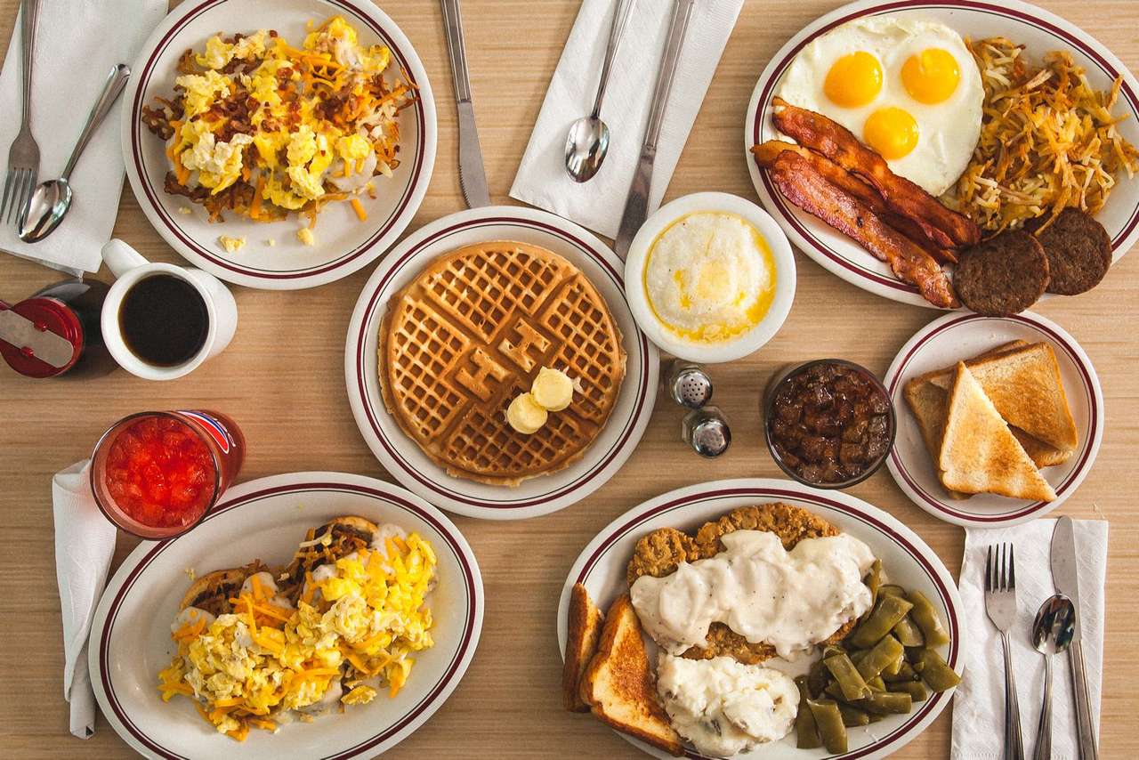 Breakfast Plates online puzzle