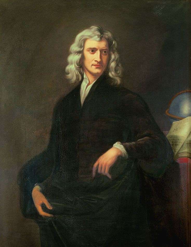 Isaac Newton. puzzle online