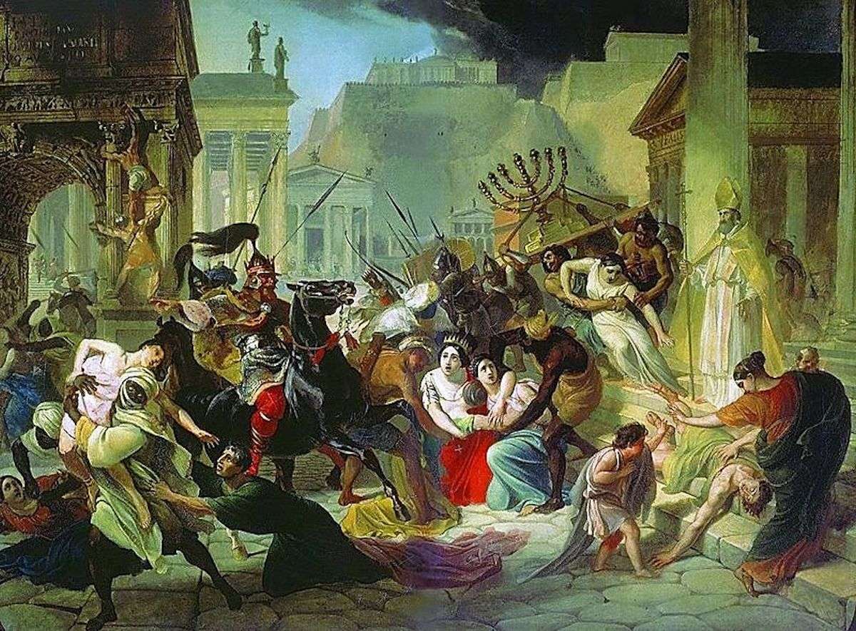 ローマ帝国の終わり ジグソーパズルオンライン