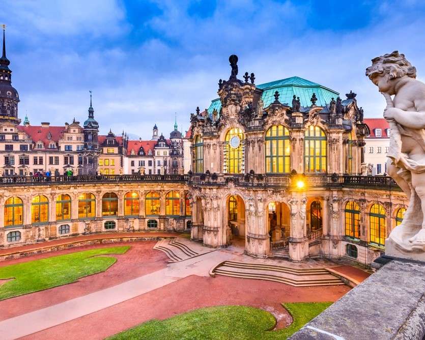 Дворец в Дрезден онлайн пъзел