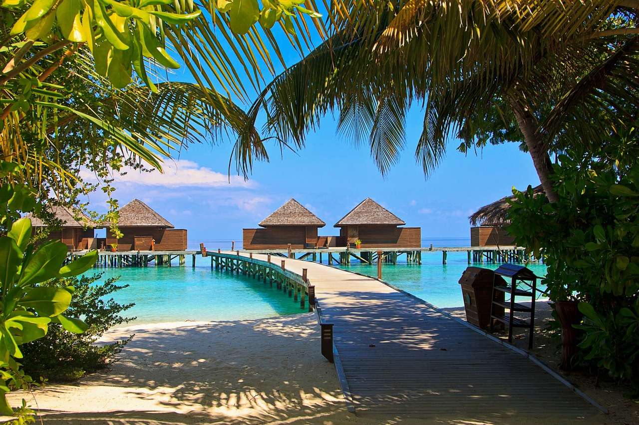 Острів Веліганду Мальдіви онлайн пазл