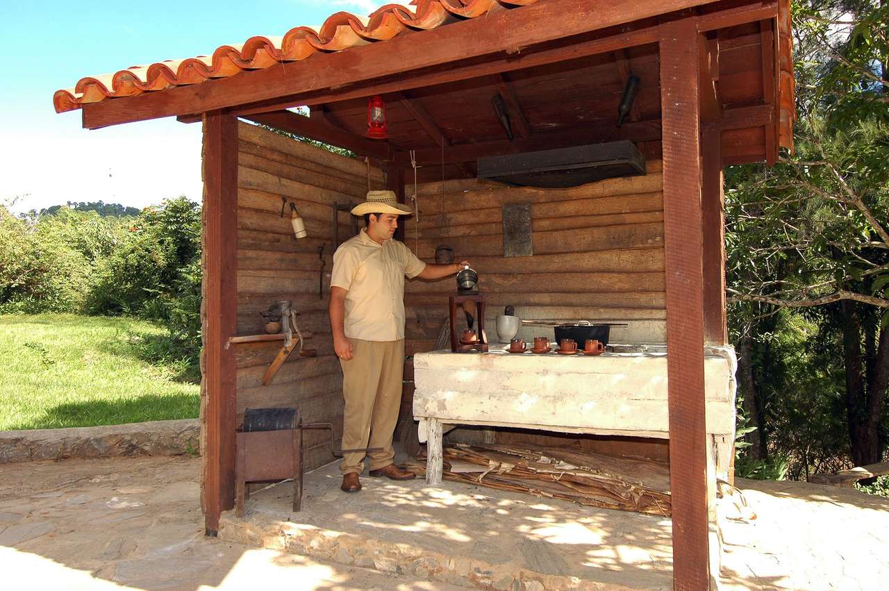 Egy forró kubai kávé kirakós online