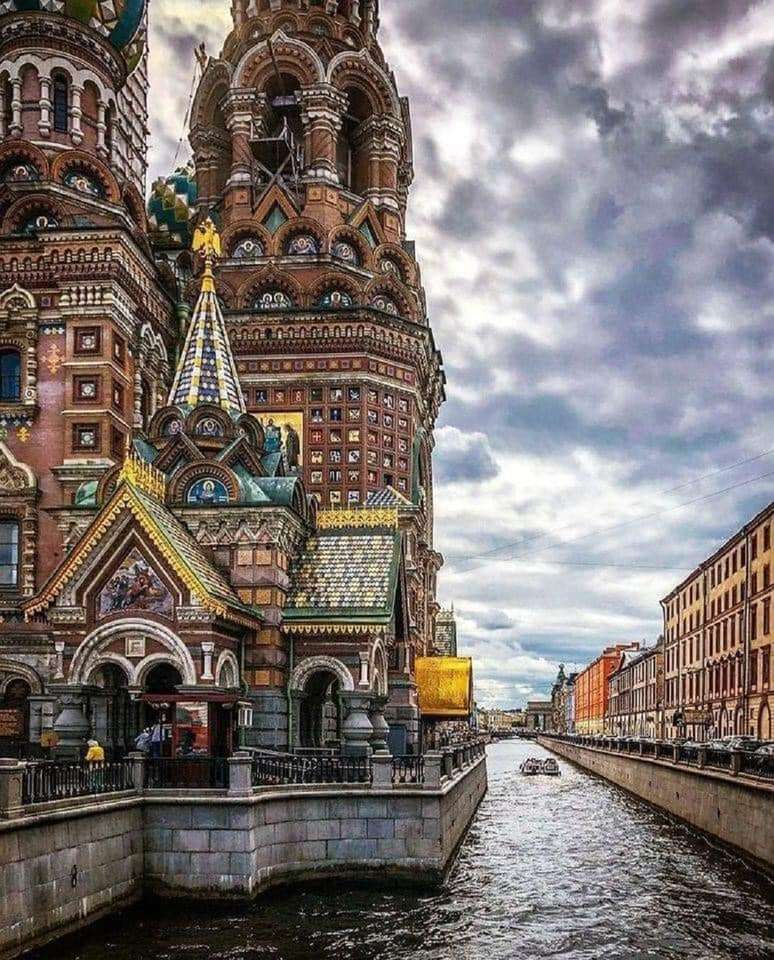 Gribojedowa-Kanal - Moskau - Russland Puzzlespiel online