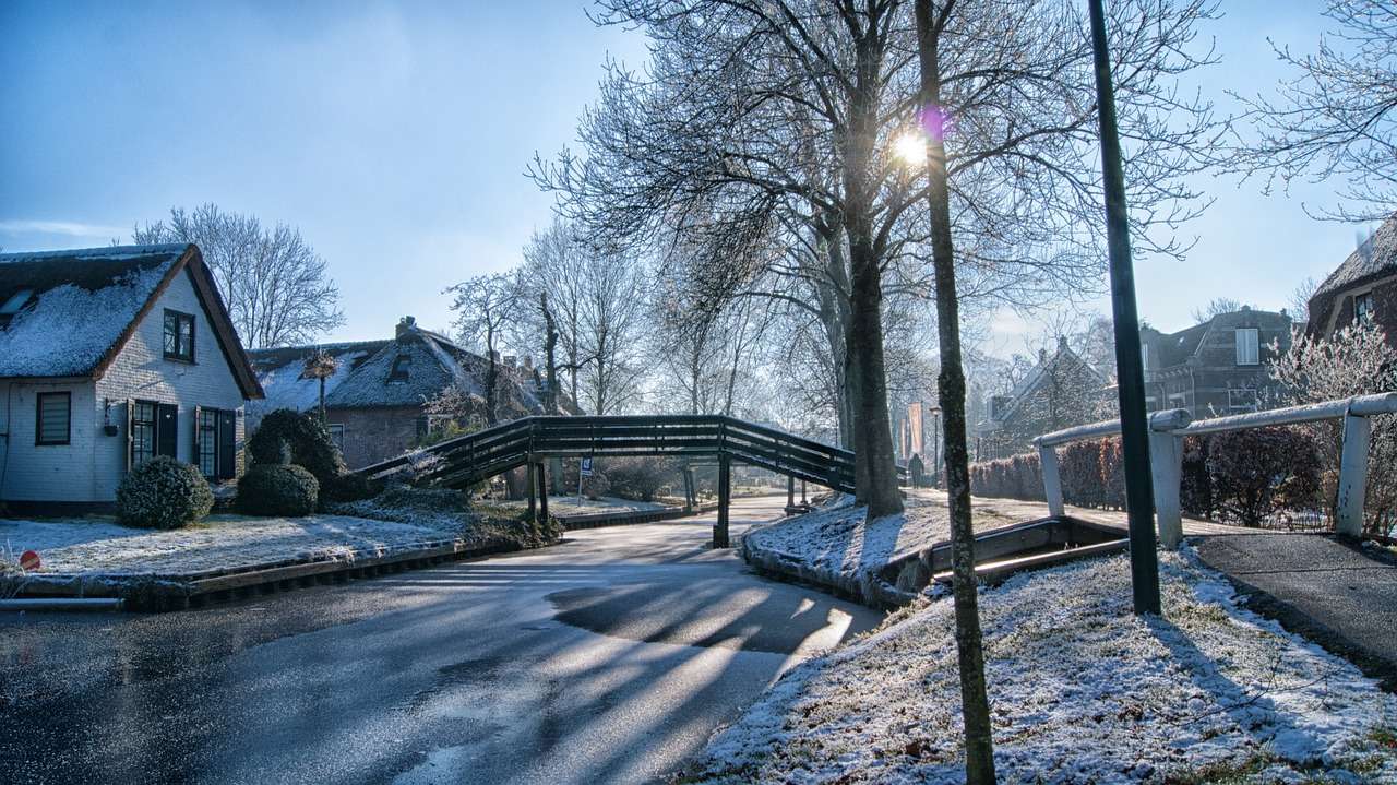 Invierno Frost Países Bajos rompecabezas en línea