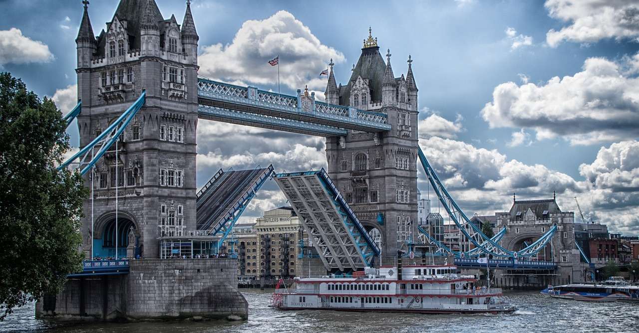 Tower Bridge-Brücke Online-Puzzle
