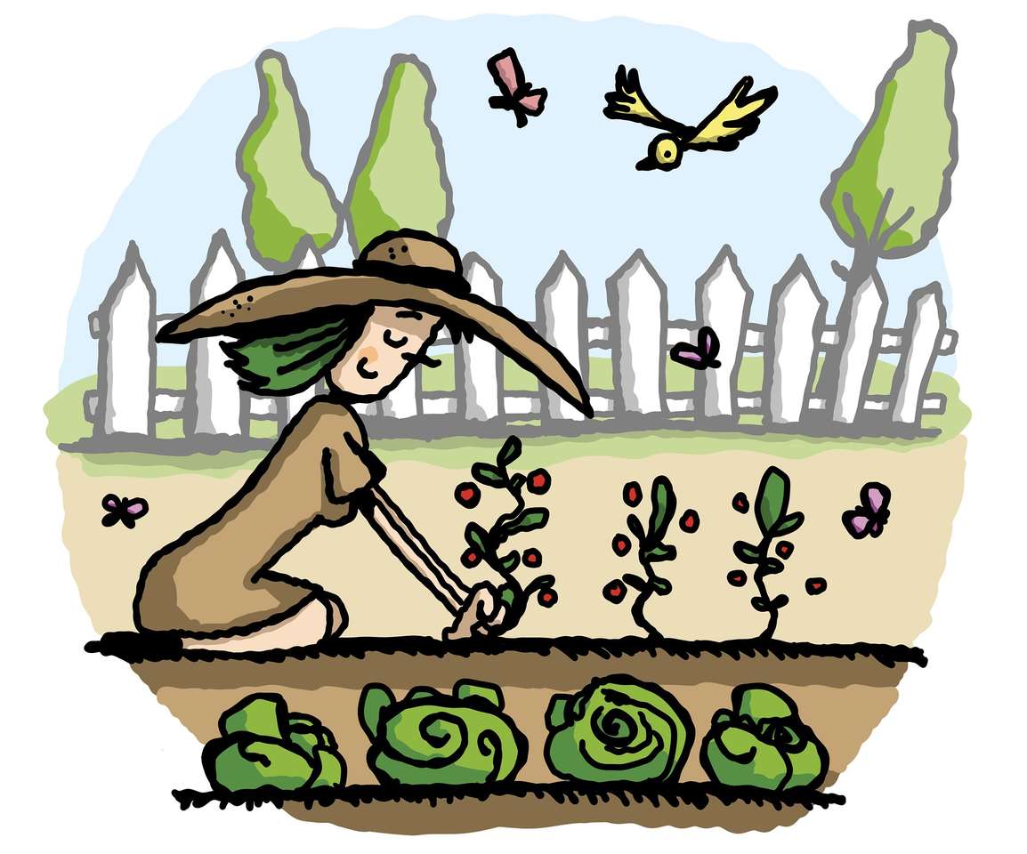 Садівництво онлайн пазл