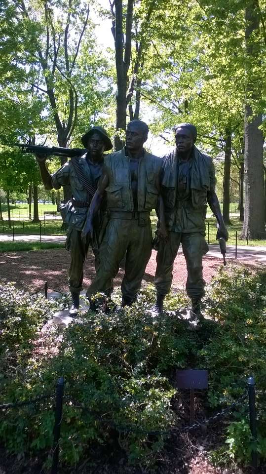 Vietnam Memorial i Washington DC pussel på nätet
