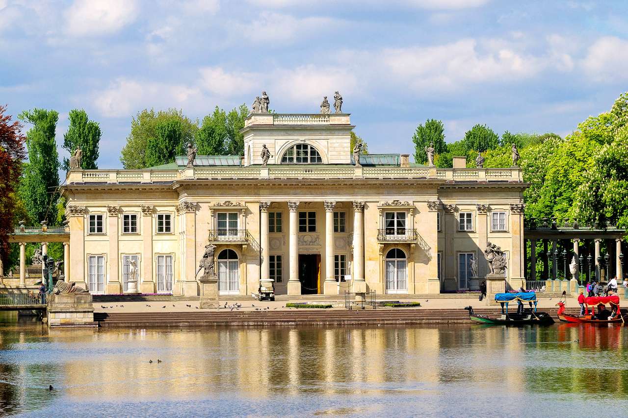 Палац у Варшаві, Польща онлайн пазл
