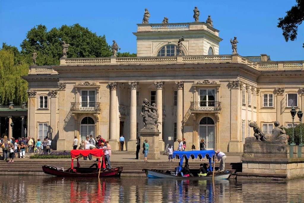 Палац у Варшаві, Польща пазл онлайн