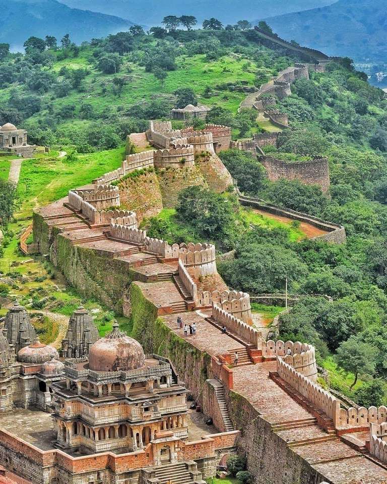 La Gran Muralla - Rajasthán - La India rompecabezas en línea