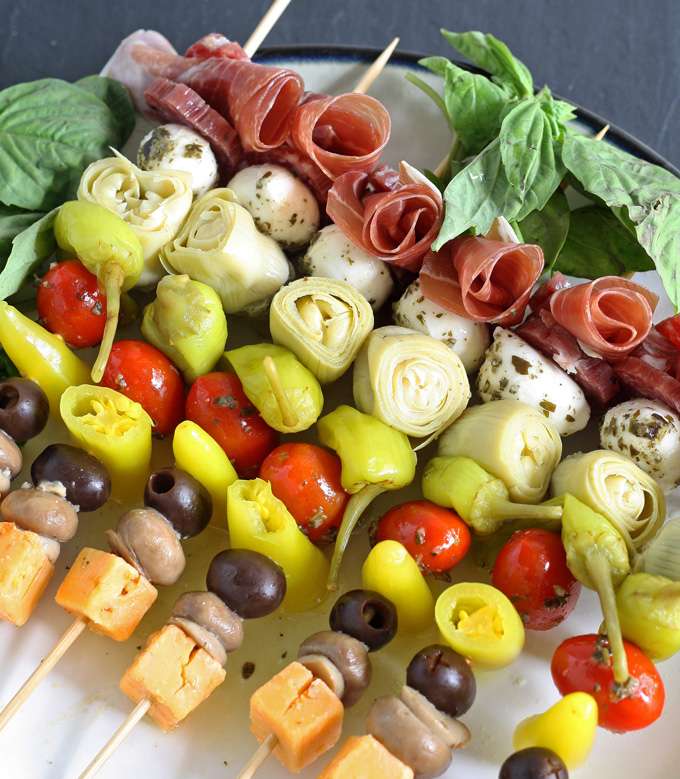 Antipasti-Kababs Online-Puzzle