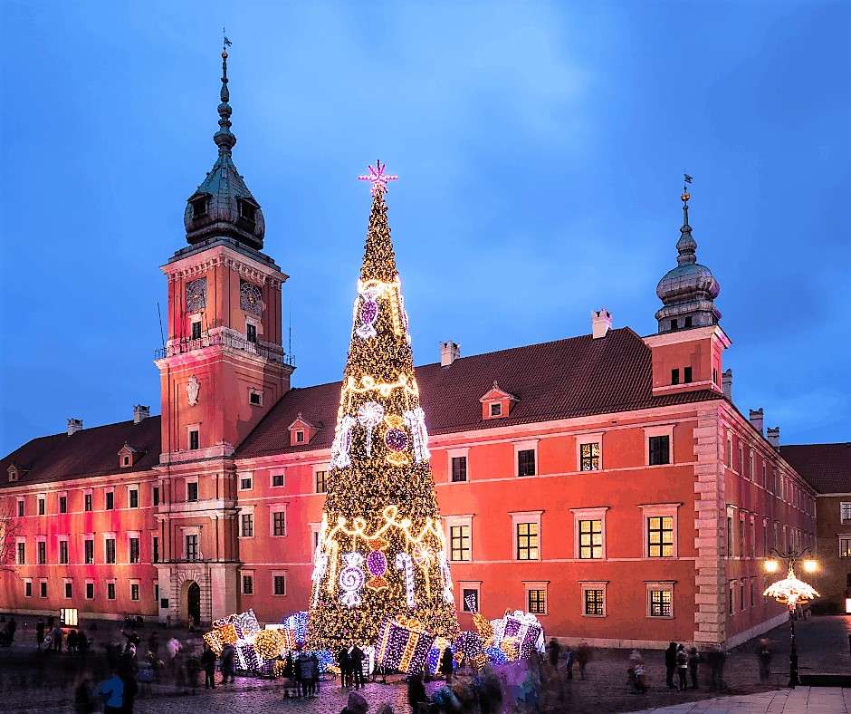 Varsovia en Navidad rompecabezas en línea