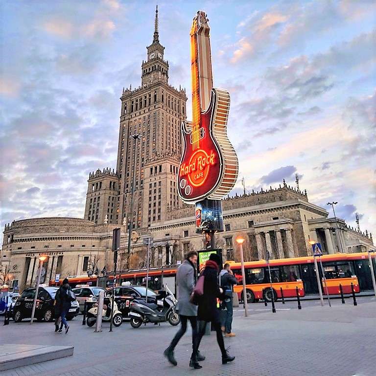 Варшава, столицата на Полша онлайн пъзел