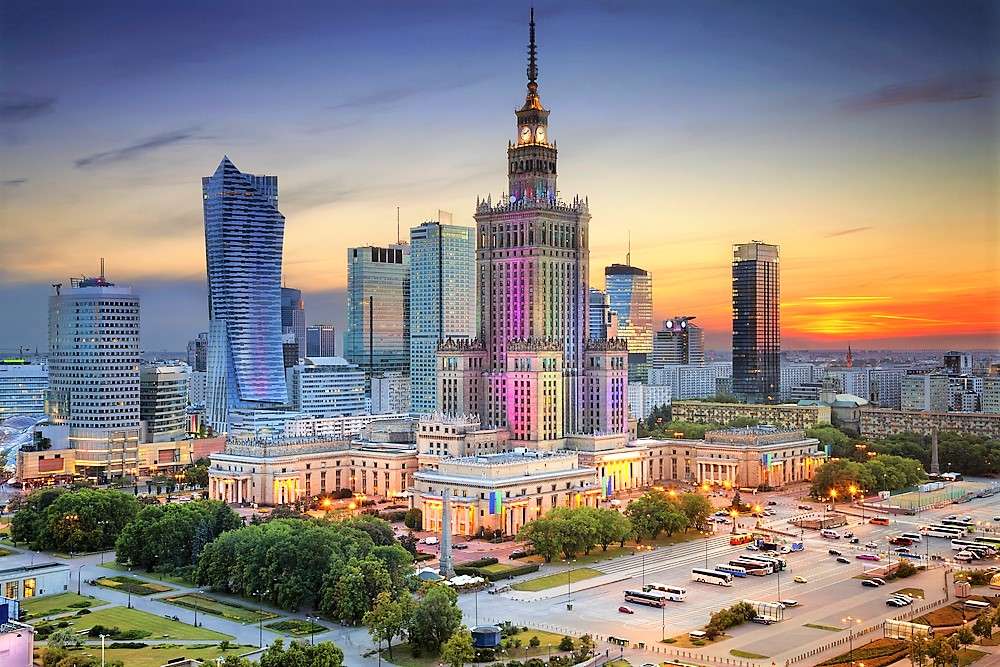 Varsavia capitale della Polonia puzzle online