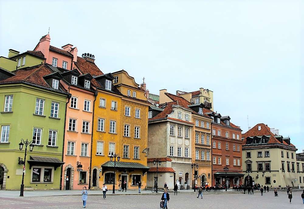 Βαρσοβία πρωτεύουσα της Πολωνίας online παζλ