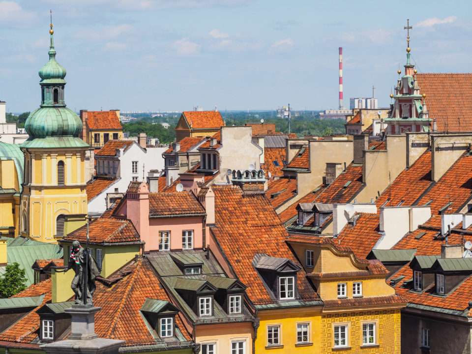 Lengyelország fővárosa Varsó kirakós online