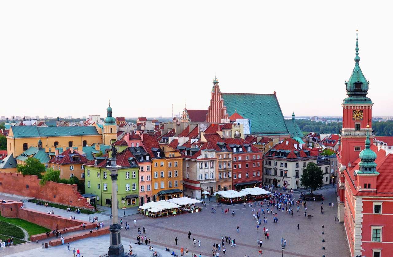 Varsovia capital de Polonia rompecabezas en línea
