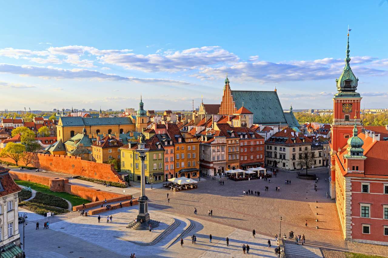 Warschau Hauptstadt von Polen Online-Puzzle