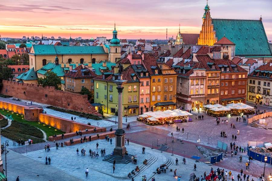 Varsóvia capital da Polônia quebra-cabeças online
