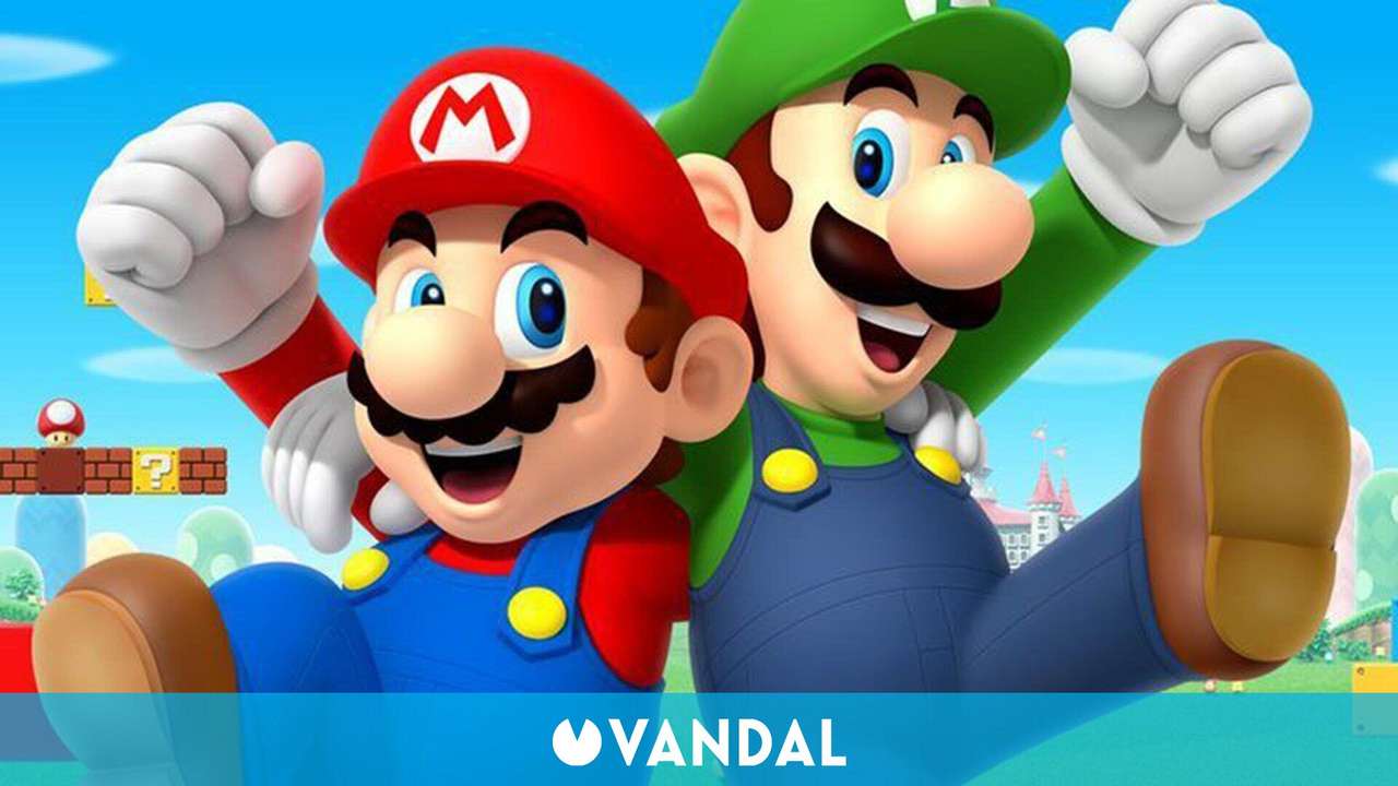 Mario neben Luigi Online-Puzzle