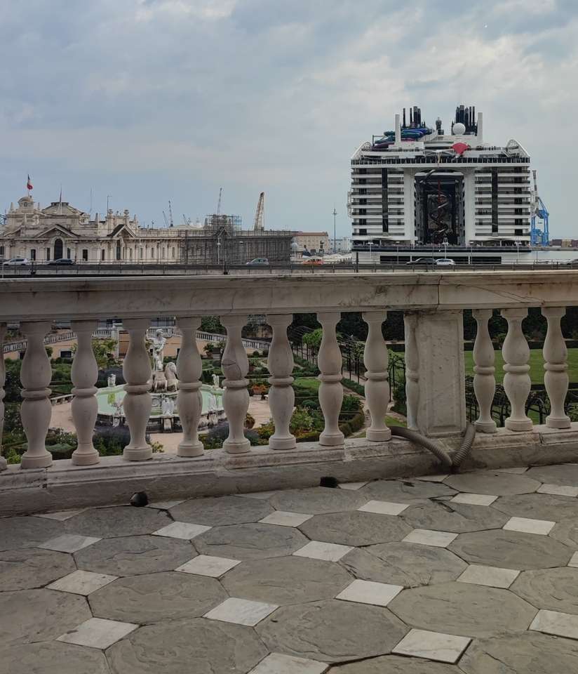 Vista del Palazzo Doria Pamphily Genua legpuzzel online